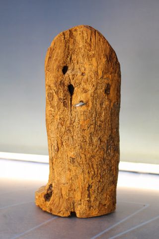 Escultura, talla en madera. Busto. África ¿Tanzania?