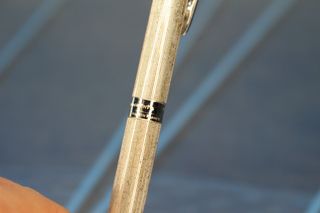 Bolígrafo Waterman plaqué plata.