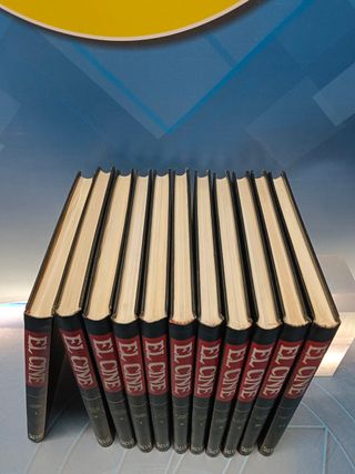 ENCICLOPEDIA. EL CINE. SALVAT. COMPLETA. 11 TOMOS  buen estado