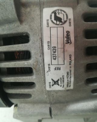 Alternador renault c542818r megane ii sedan 331896