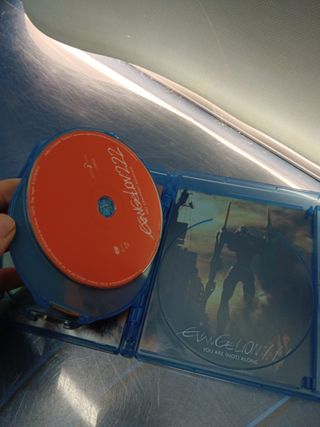 bluray EVANGELION : 1.11 + EVANGELION : 2.22 - DOBLE BLU-RAY + DOBLE DVD EDICION COLECCIONISTAS