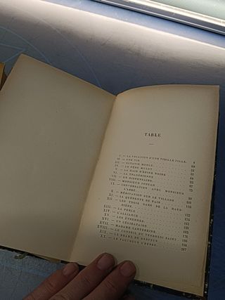 LIBROS,  Contes de bonne Perrette + Memoires Dúne Vieille Fille, Edición en Francés de René Bazin