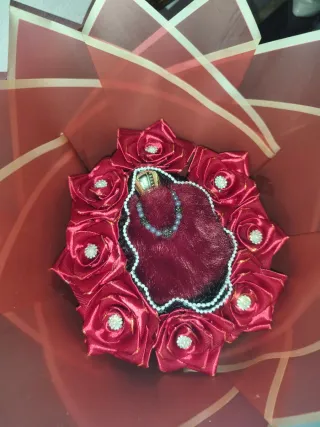 Ramo de flores eternas con perfume envío gratis