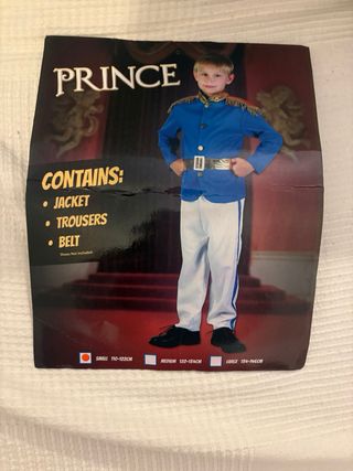 Disfraz Príncipe Azul Talla 122