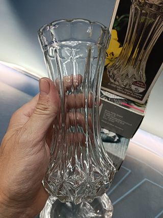 6 articulos, 4 en caja, cristaleria CRISTAL D´ARQUES + VIENNA CRYSTAL