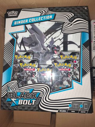 Coleção Pokémon Black Bolt Binder Collection