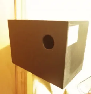 Caja de Subwoofer Negra