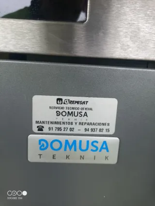 Caldera de pellet DOMUSA gris