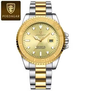Reloj POEDAGAR Oro y Plata Hombre
