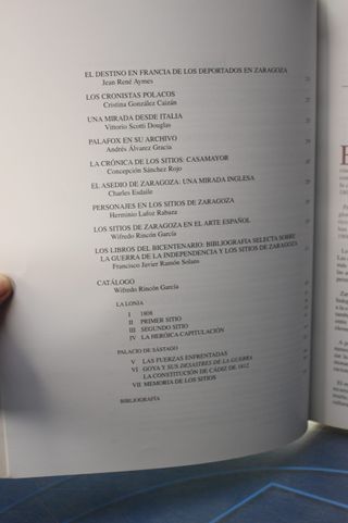 Libro. Los Sitios de Zaragoza. Edita Fundación 2008.