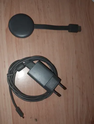 Chromecast Google 3ª Gen + Cargador Original
