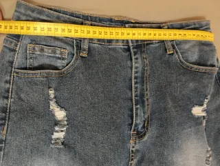 Falda vaquera mujer Talla L, MIDI licra