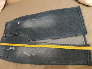 Falda vaquera mujer Talla L, MIDI licra