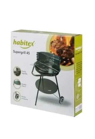 Barbacoa Carbón Habitex Supergrill 45