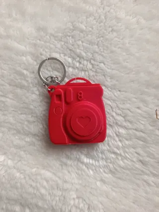 Llavero cámara foto con foto