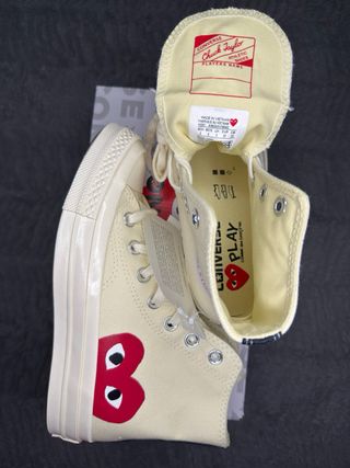 Converse x play comme des garcons (unisex)