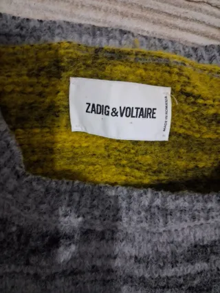 Jersey Zadig & Voltaire Gris Multicolor