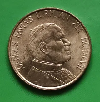 Vaticano 200 Lire 1997 Giovanni Paolo Il
