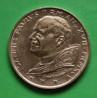Vaticano 200 Lire 1995 Giovanni Paolo Il