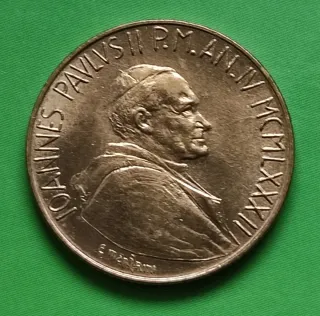 200 Lire Vaticano 1982 Giovanni Paolo II