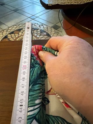 Pantaloni fantasia floreale