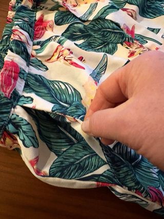 Pantaloni fantasia floreale