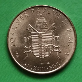 200 Lire Vaticano 2001 Giovanni Paolo II