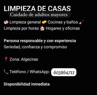 Busco empleo soy una persona seria