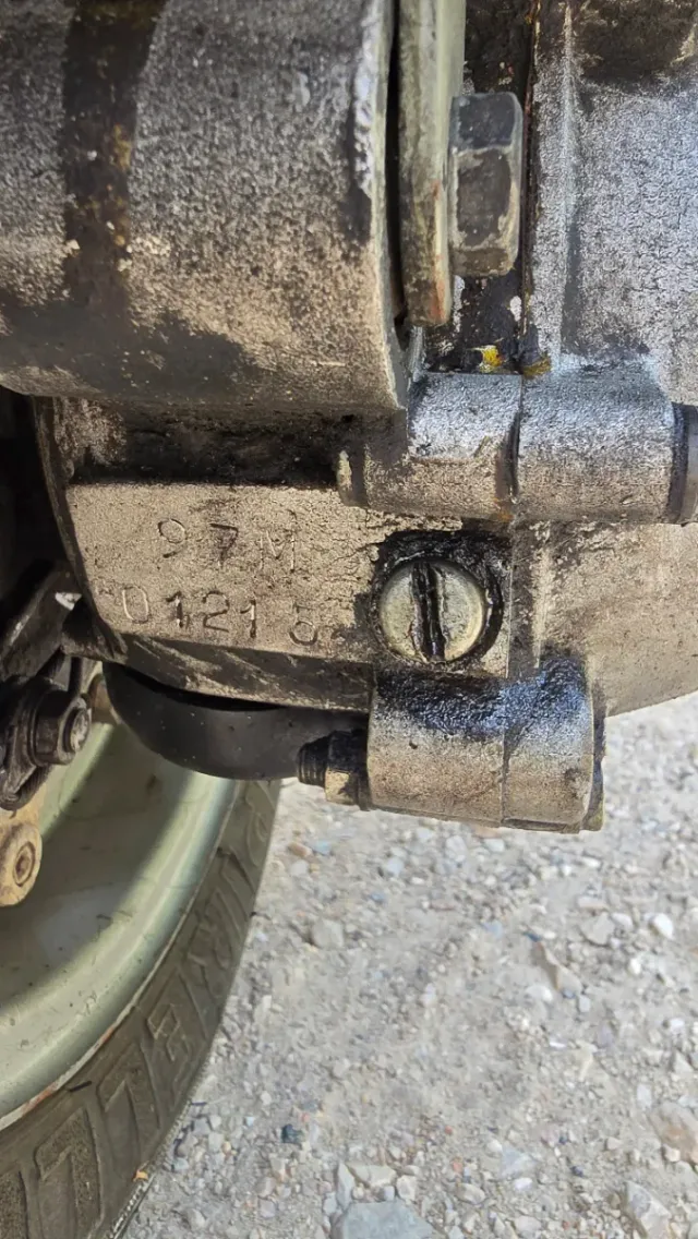 Motor Vespa PK 125 XL