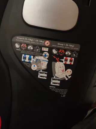 Silla coche Be Cool como nueva