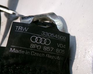 Cinturón seguridad tras izq 33054502 audi a3 46677