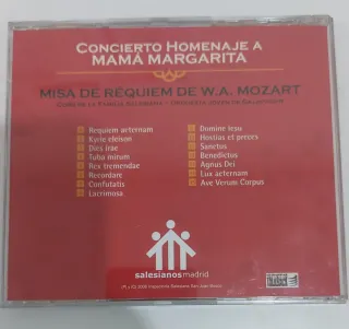 CD Concierto Homenaje Mozart
