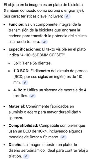 Plato Rotor 4-110-56T 3mm Offset