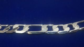 Collar Cubano Plata 925 Hombre