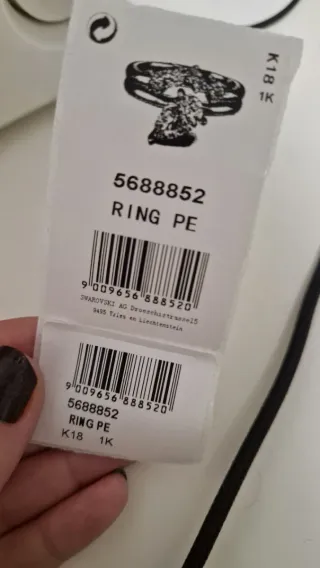 Anillo GALAXY Swarovski Talla 52