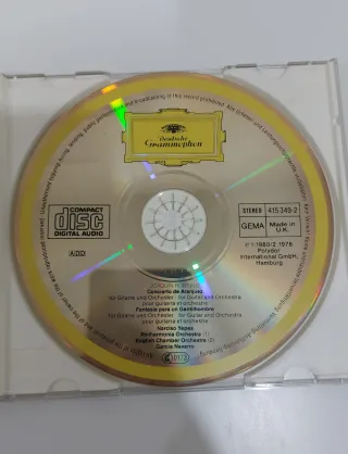 CD Joaquín Rodrigo Concierto de Aranjuez