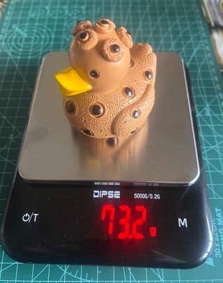 Figura Resina Pato Galleta