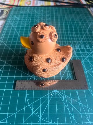 Figura Resina Pato Galleta