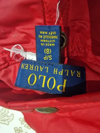 Chaleco reversible Polo Ralph Lauren T8-10 años