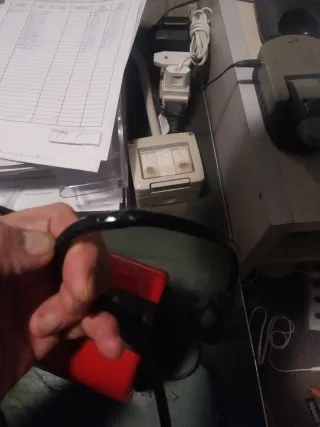 Macchina Caffè Nespresso Krups Rossa