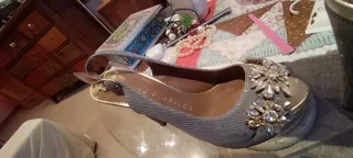 Zapatos Pedro Miralles Joya Oro y Plata