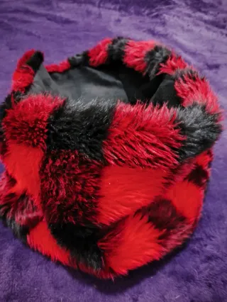 Braga de cuello forrada a cuadros