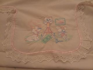 Sábanas cuna bordadas Nenuco