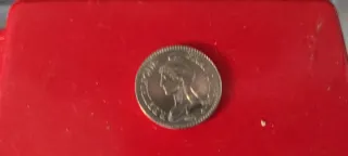 Moneda Aniversario Franco Francés