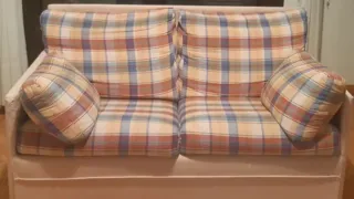 Sofá Cama Diseño Cuadros