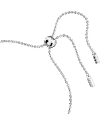 Pulsera Swarovski Azul y Plateada Ajustable