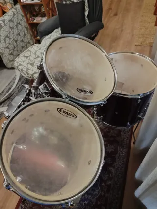 Bateria percusion 22, 12, 13, 16"