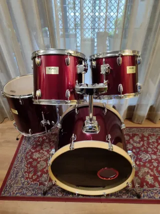 Bateria percusion 22, 12, 13, 16"