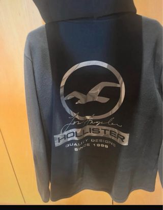 Chaqueta Hollister Negra