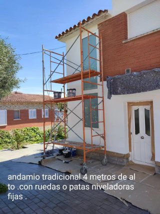 Andamio  alquiler